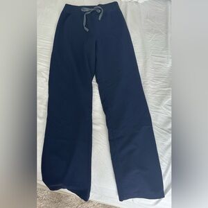 Figs high waisted navy blue Livingston scrub pants